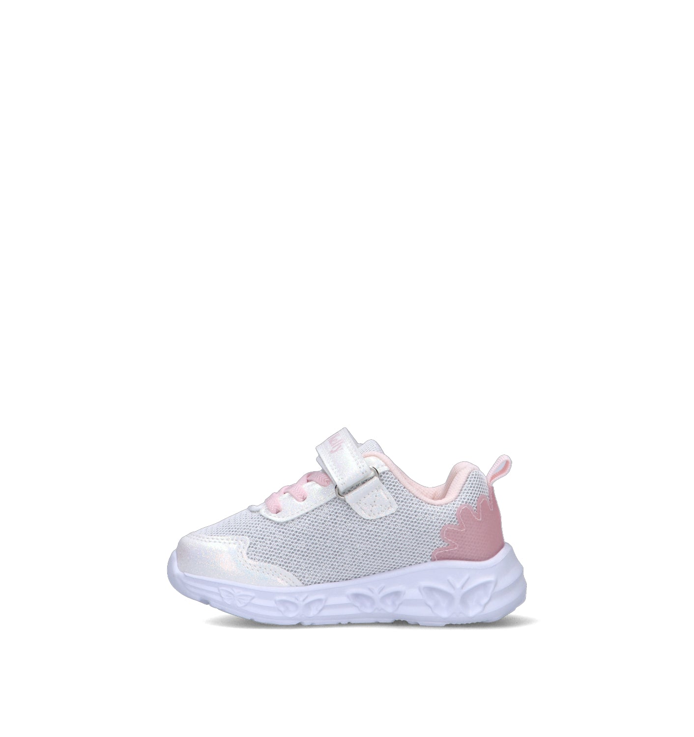 LELLI KELLY Sneaker bimba bianca con luci