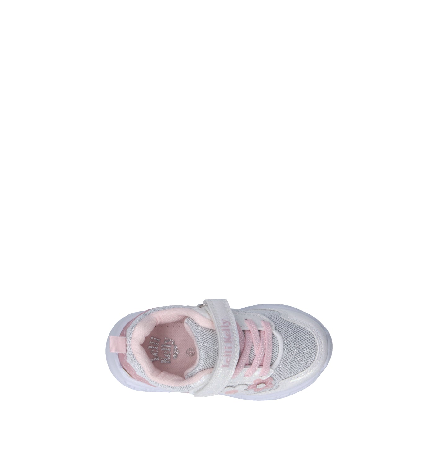 LELLI KELLY Sneaker bimba bianca con luci