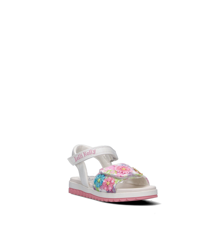 LELLI KELLY Sandalo bimba bianco
