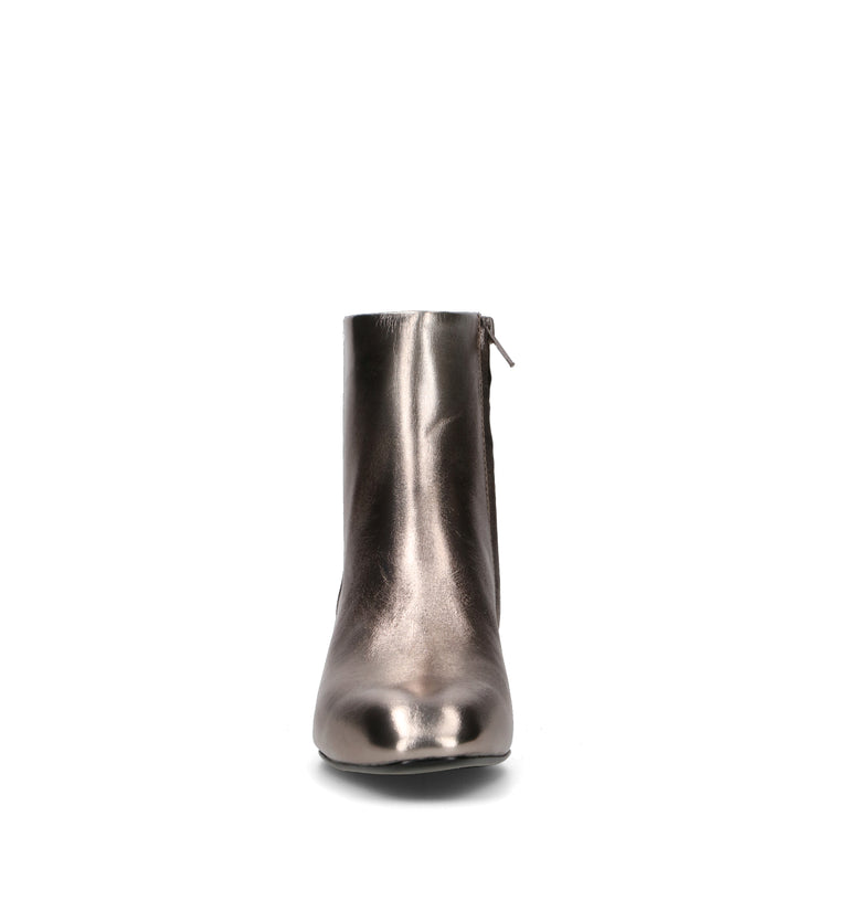 LOAFER Tronchetto donna canna di fucile in pelle