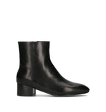 LOAFER Tronchetto donna nero in pelle