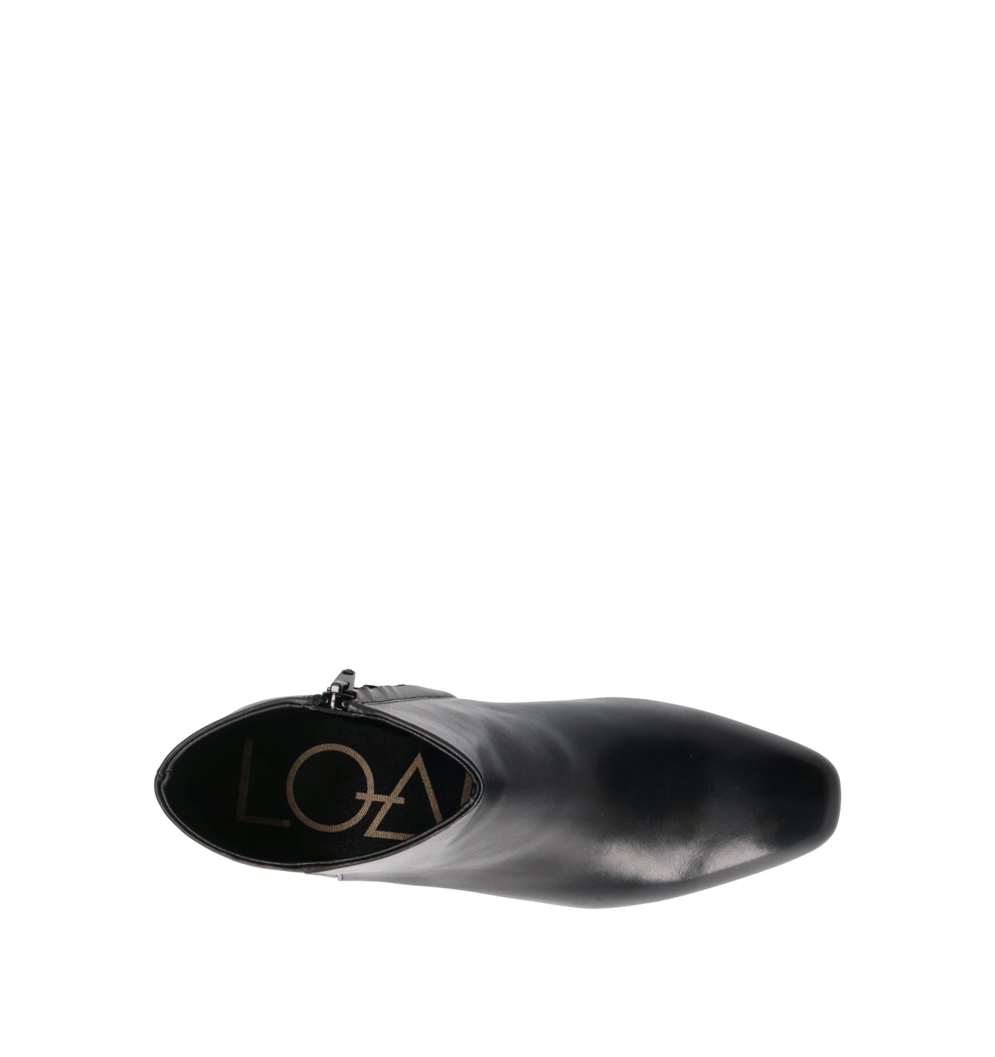 LOAFER Tronchetto donna nero in pelle