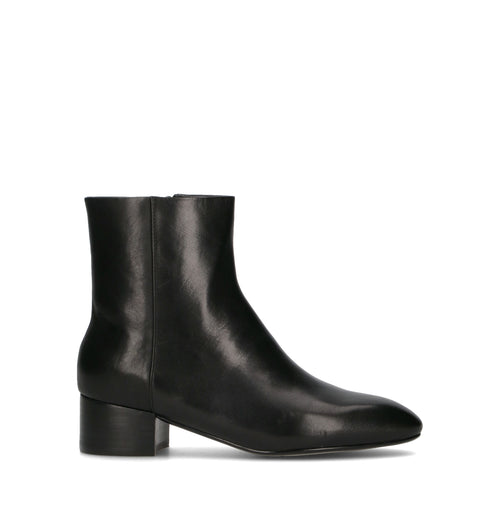 LOAFER Tronchetto donna nero in pelle