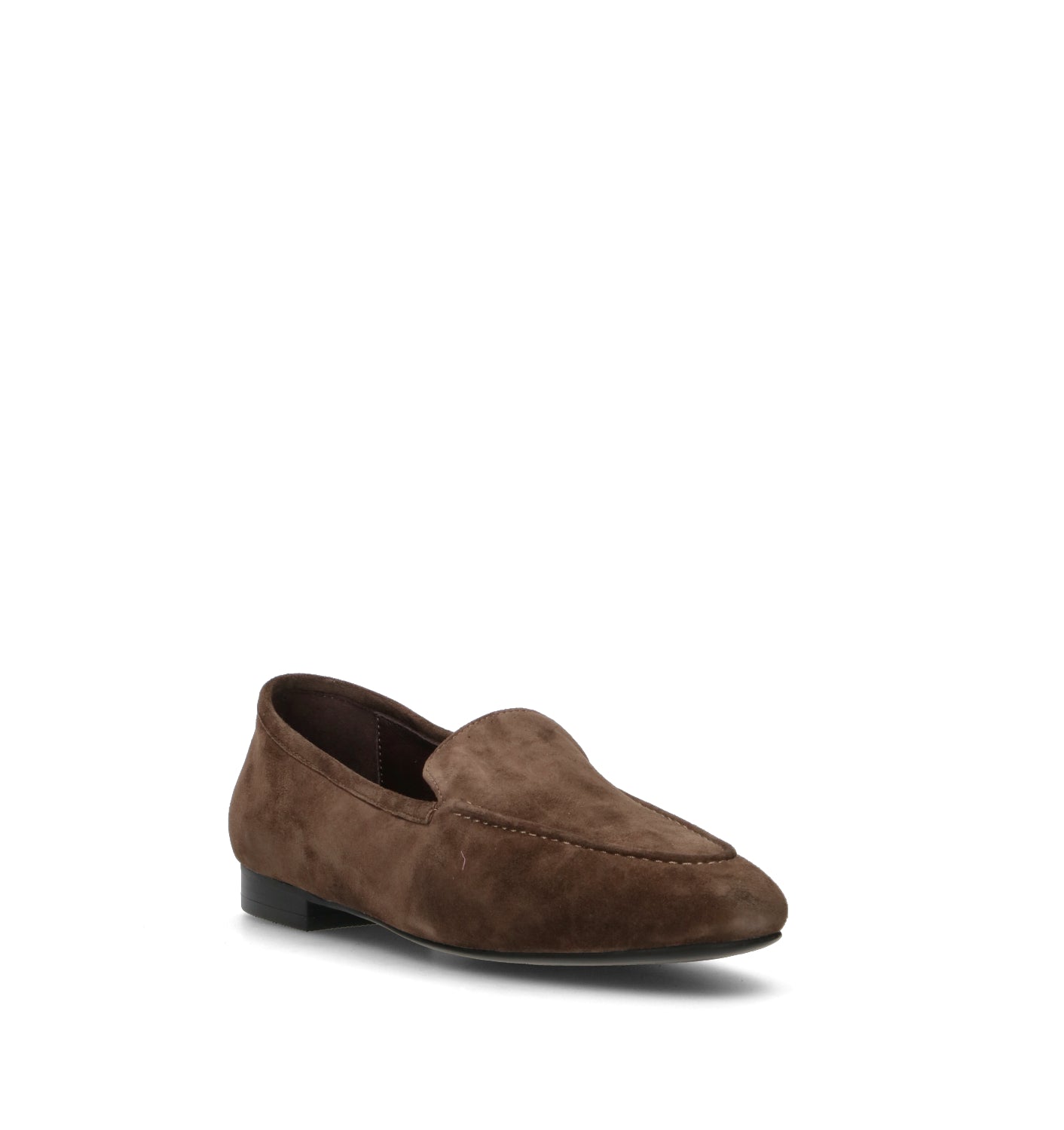 LOAFER Mocassino donna marrone in suede