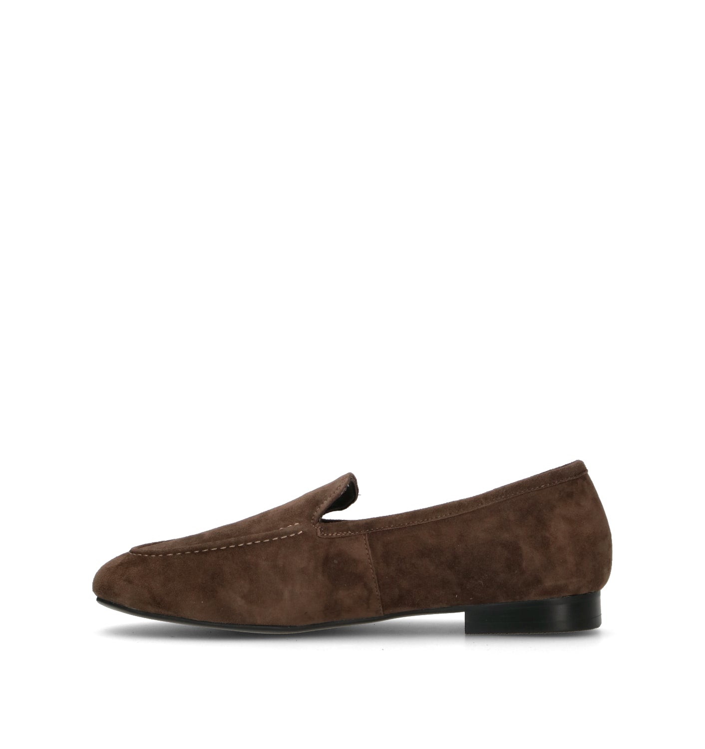 LOAFER Mocassino donna marrone in suede