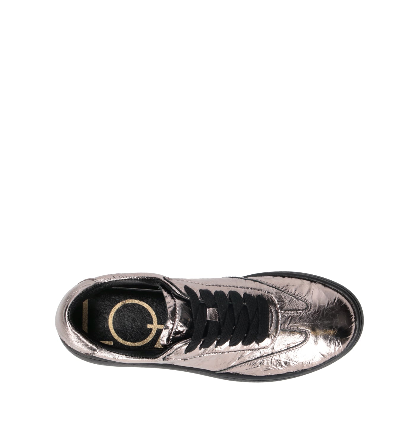 LOAFER Sneaker donna canna di fucile in pelle