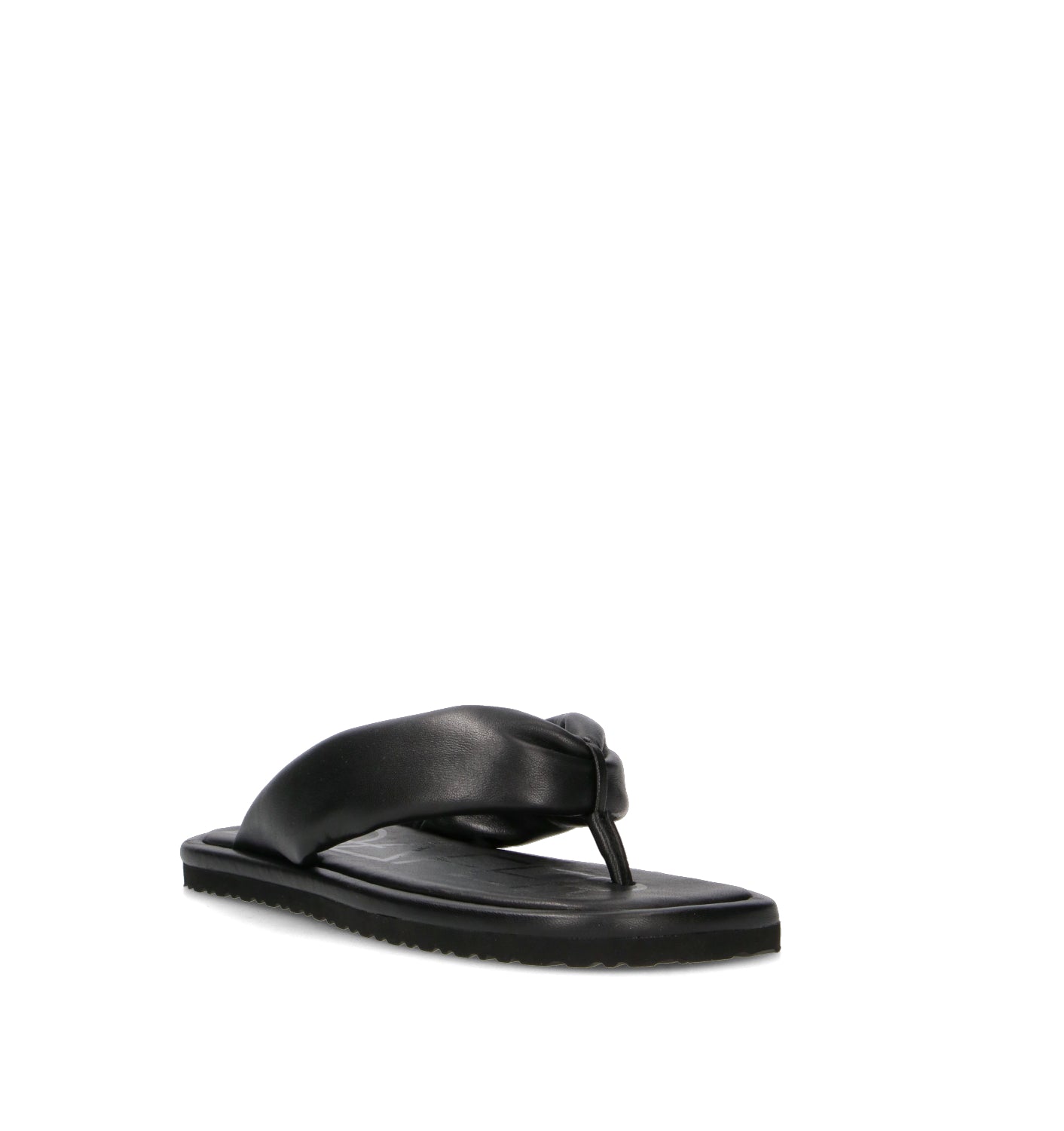 LOAFER Ciabatta donna nera in pelle