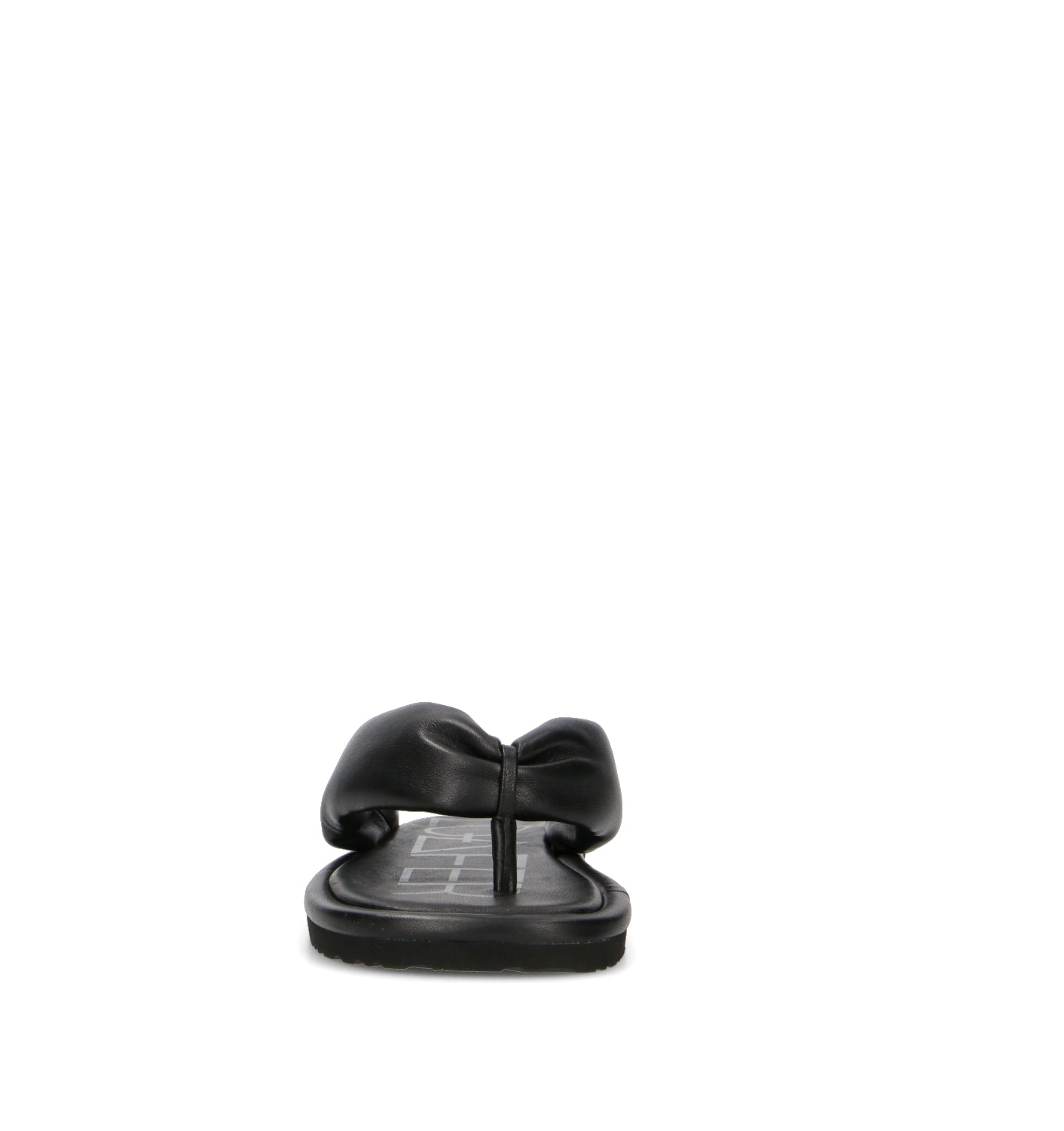 LOAFER Ciabatta donna nera in pelle