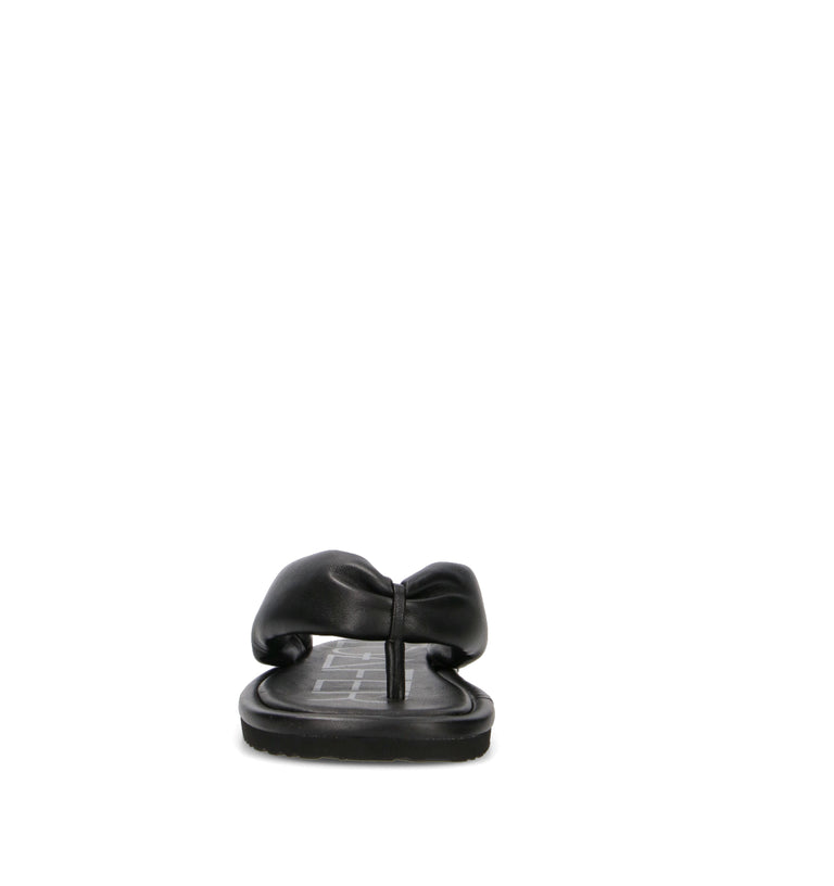 LOAFER Ciabatta donna nera in pelle