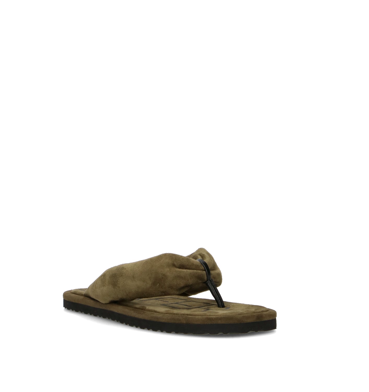 LOAFER Ciabatta donna militare in suede
