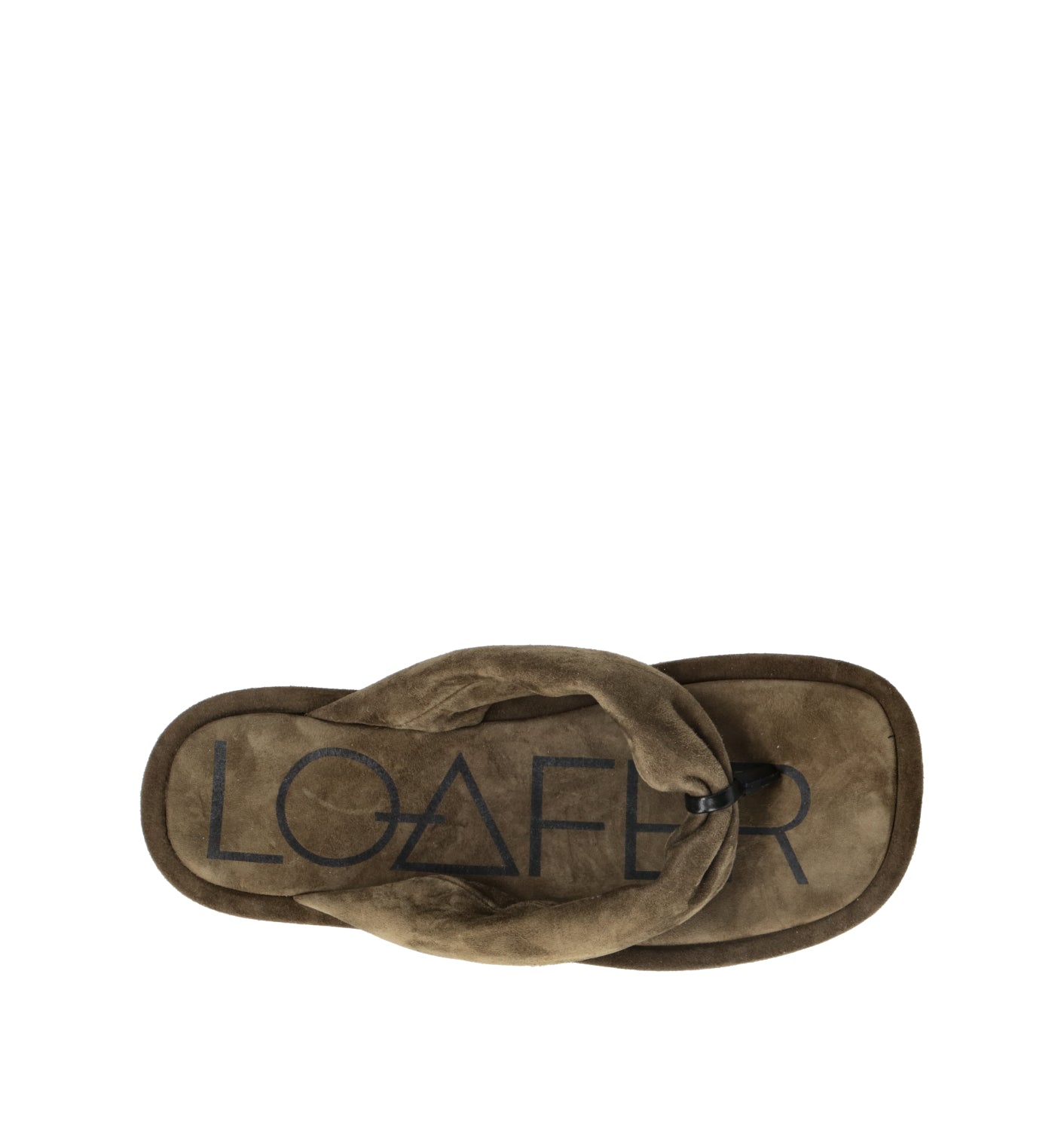 LOAFER Ciabatta donna militare in suede