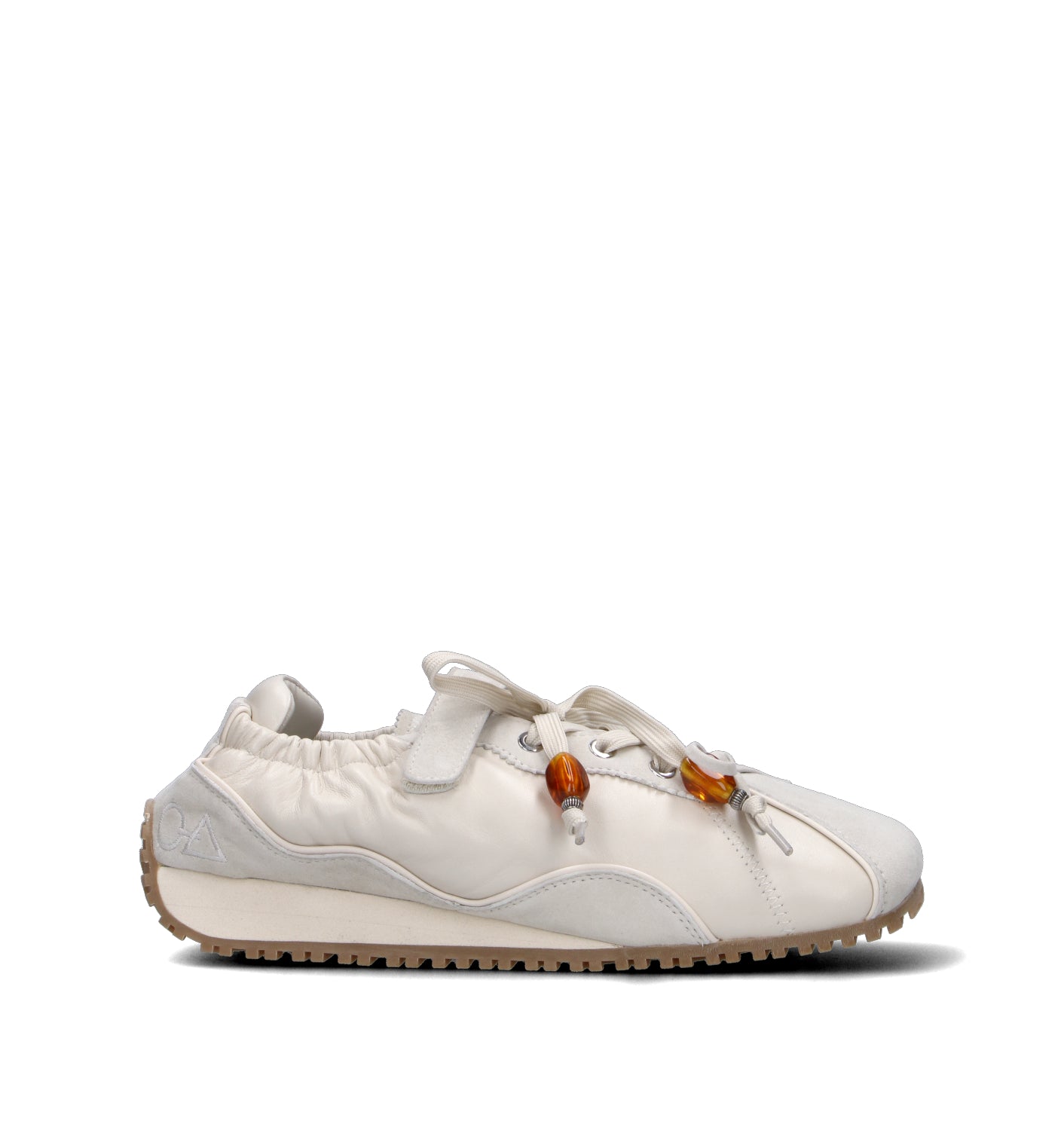 LOAFER Sneaker donna bianca in pelle