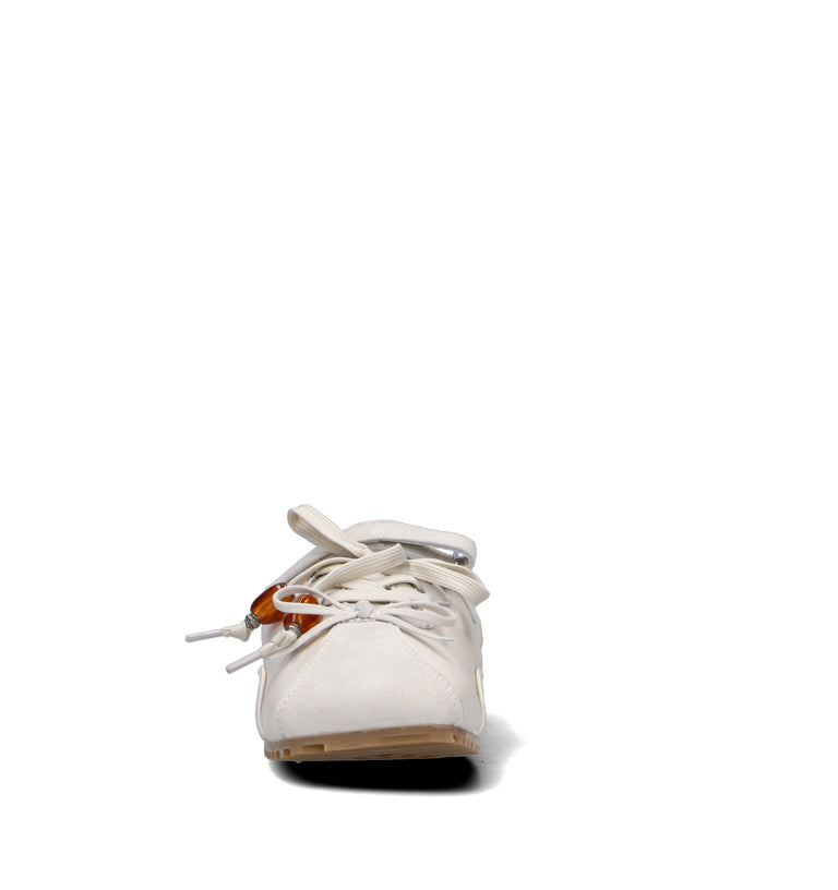 LOAFER Sneaker donna bianca in pelle