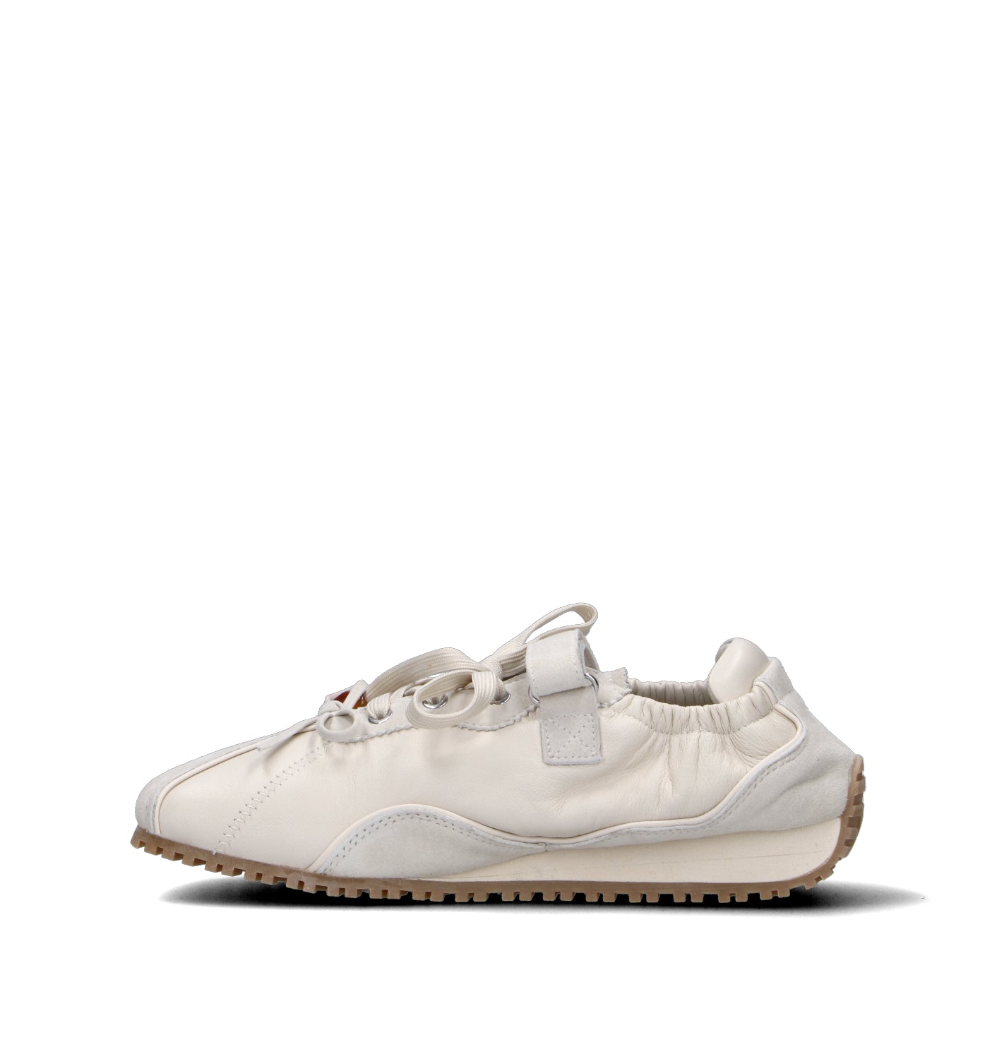 LOAFER Sneaker donna bianca in pelle