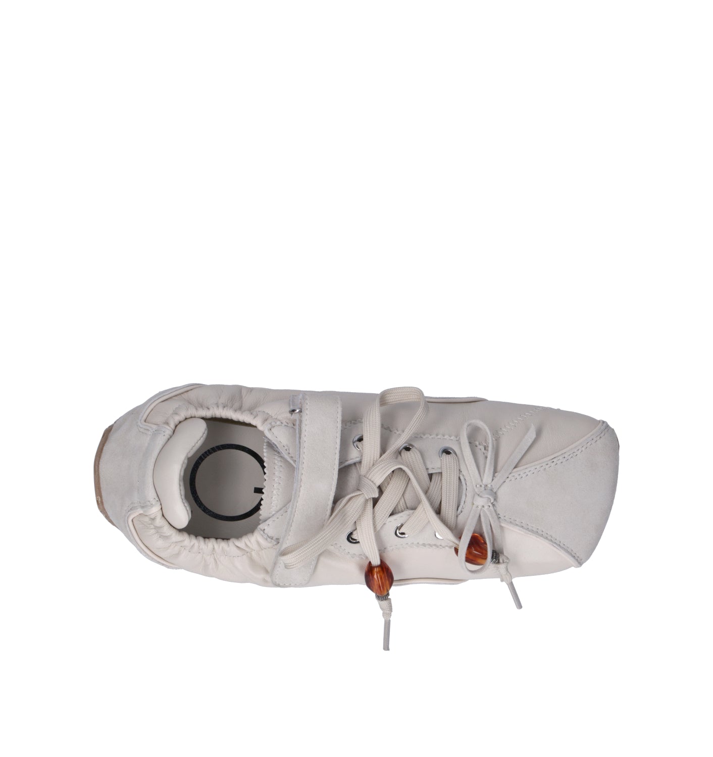LOAFER Sneaker donna bianca in pelle