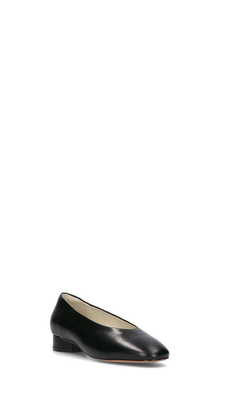 LOAFER Ballerina donna nera in pelle