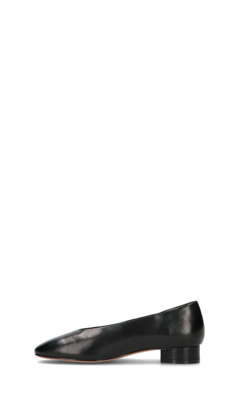 LOAFER Ballerina donna nera in pelle