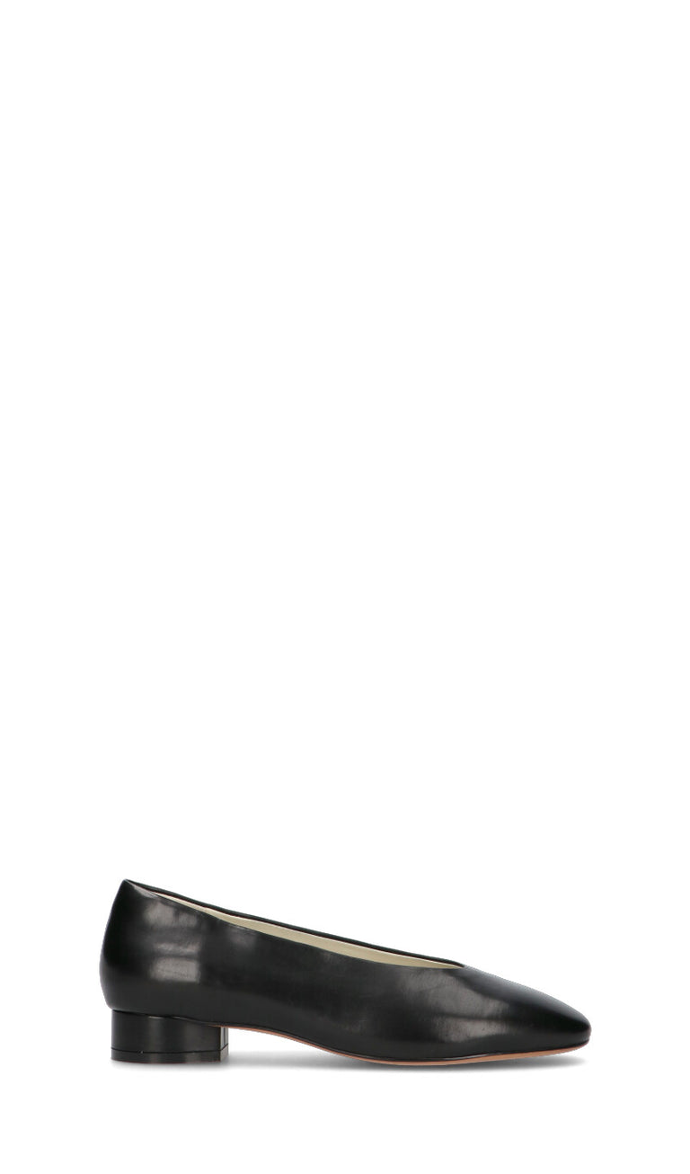LOAFER Ballerina donna nera in pelle