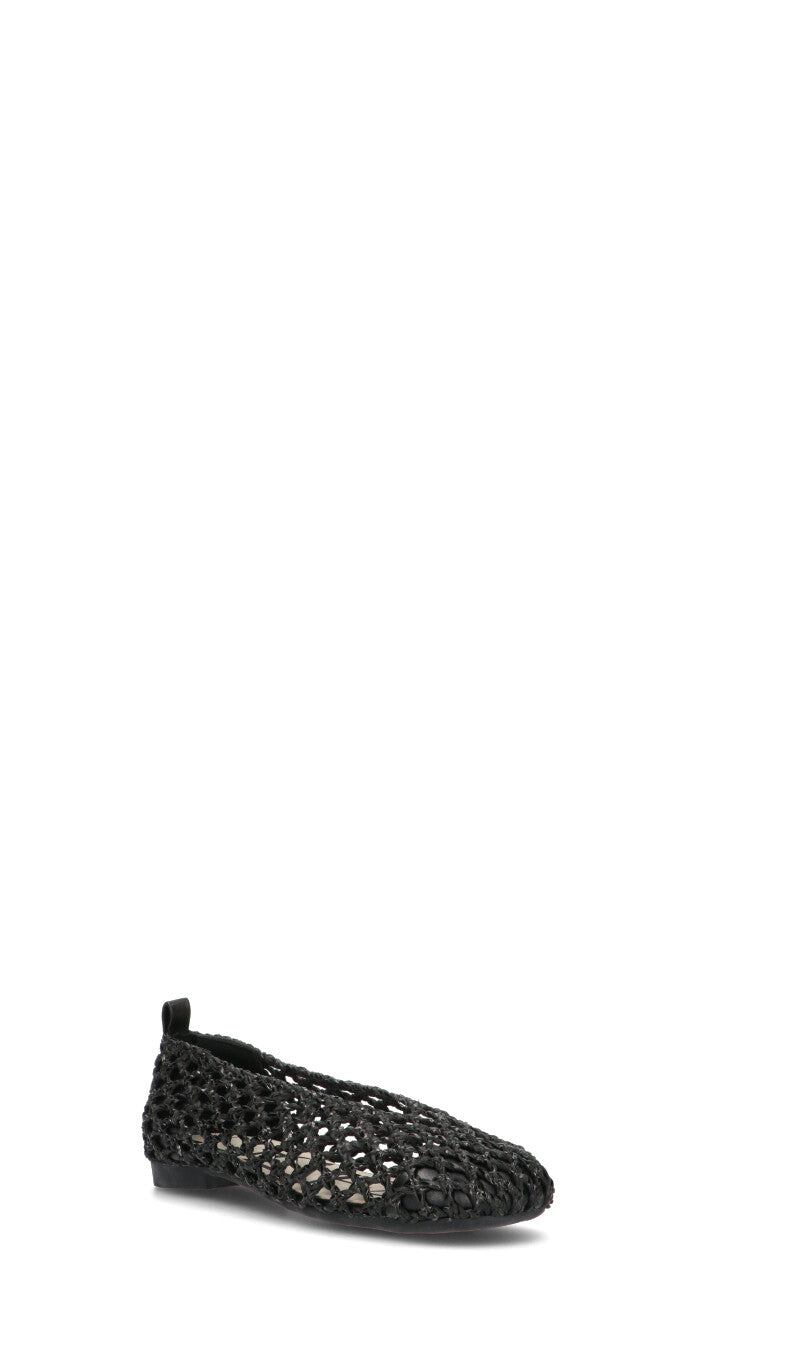LOAFER Ballerina donna nera in pelle