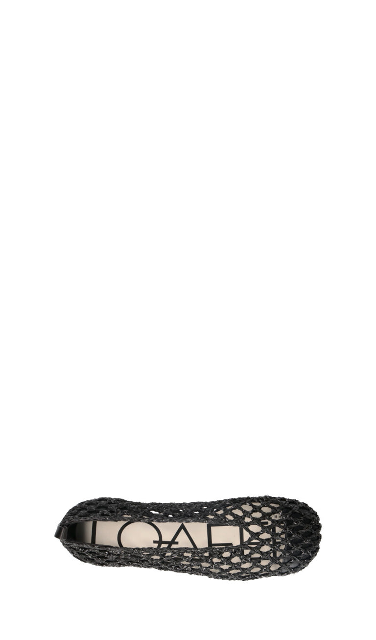 LOAFER Ballerina donna nera in pelle