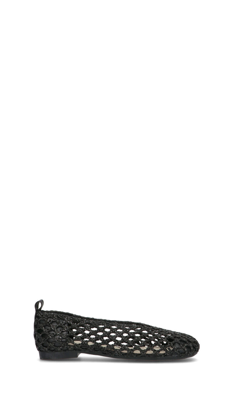 LOAFER Ballerina donna nera in pelle