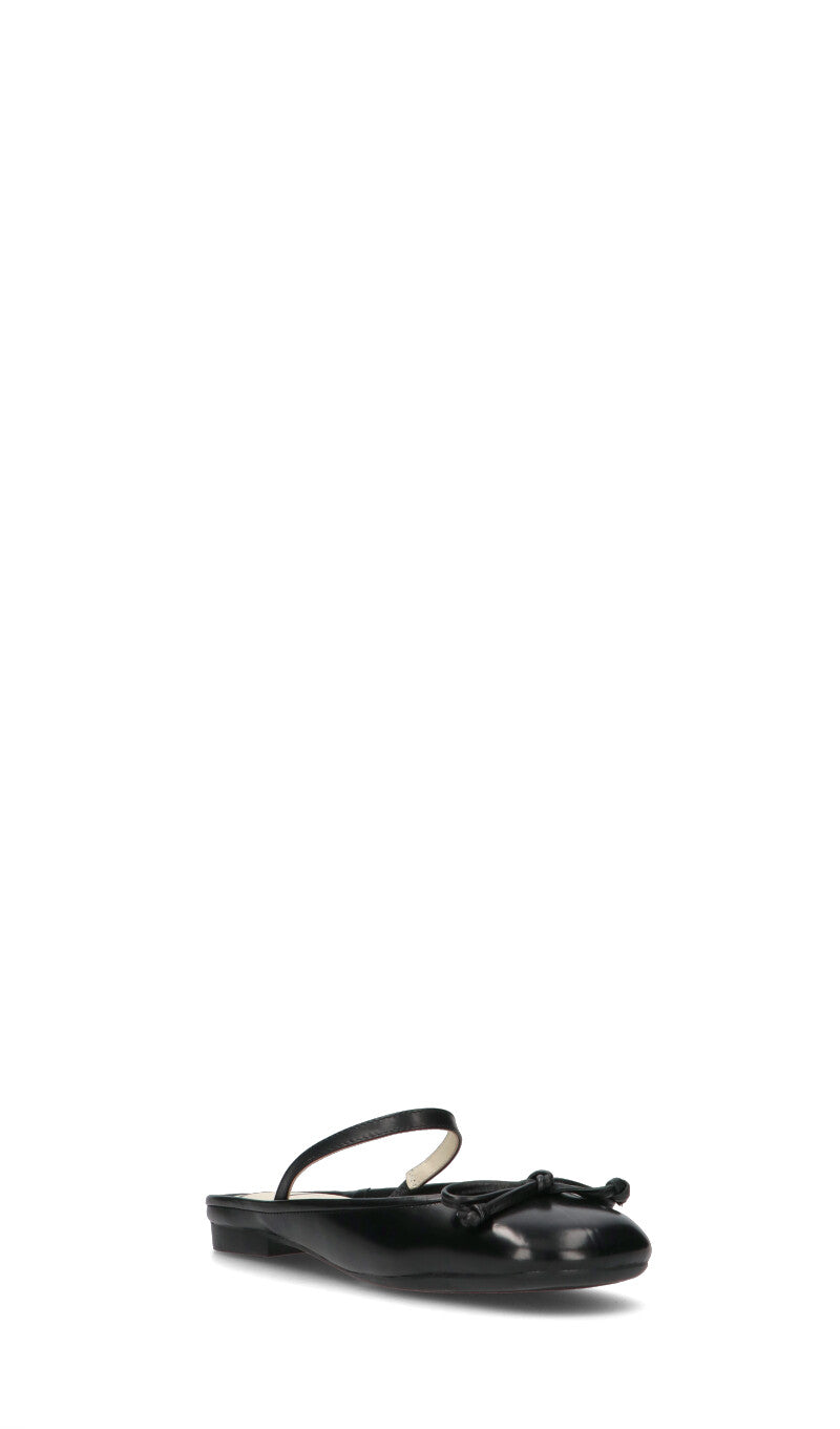 LOAFER Ballerina donna nera in pelle