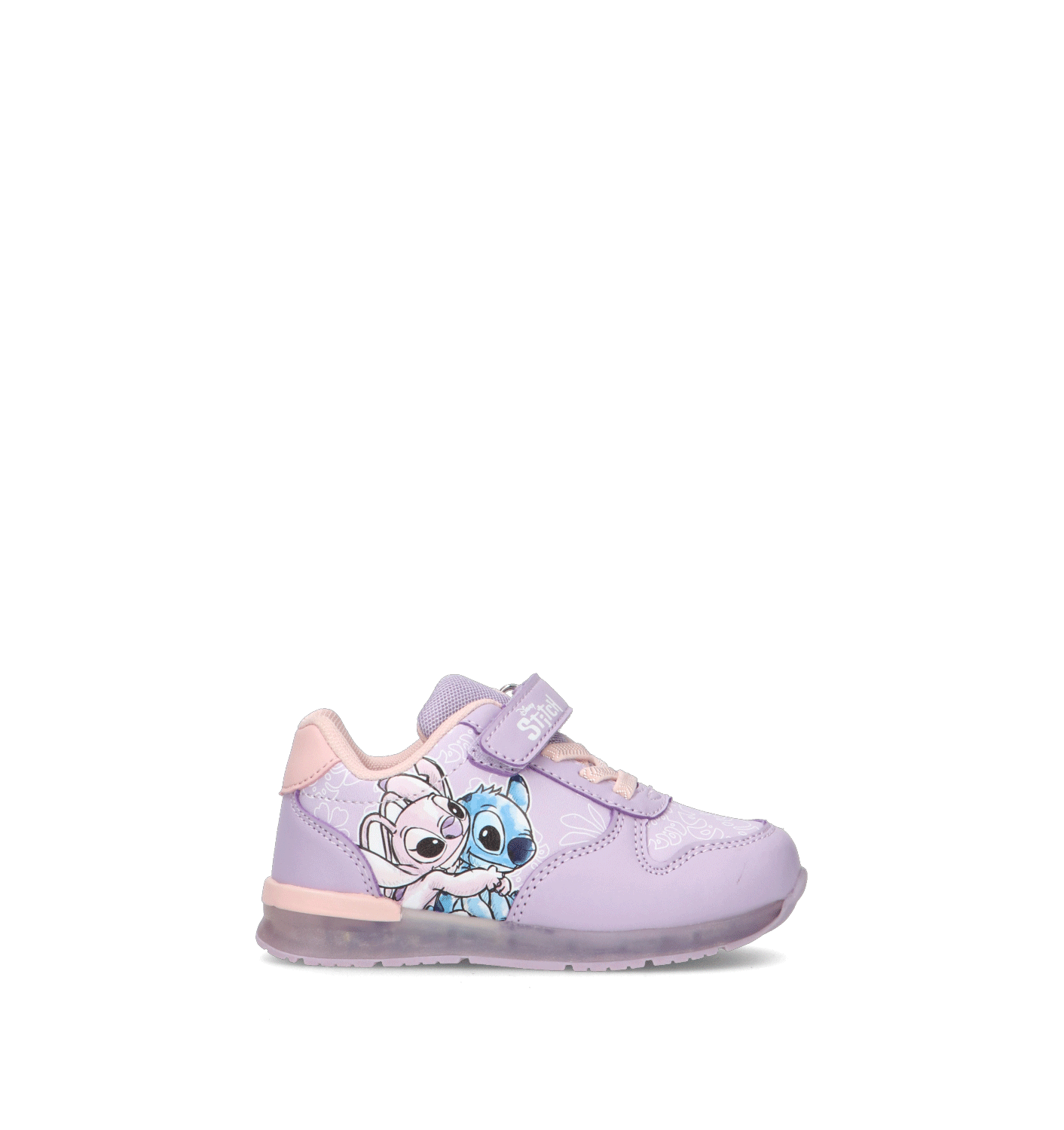 DISNEY Sneaker bimba lilla con luci