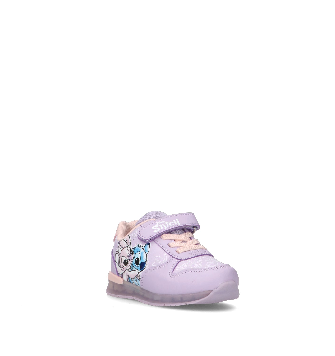 DISNEY Sneaker bimba lilla con luci