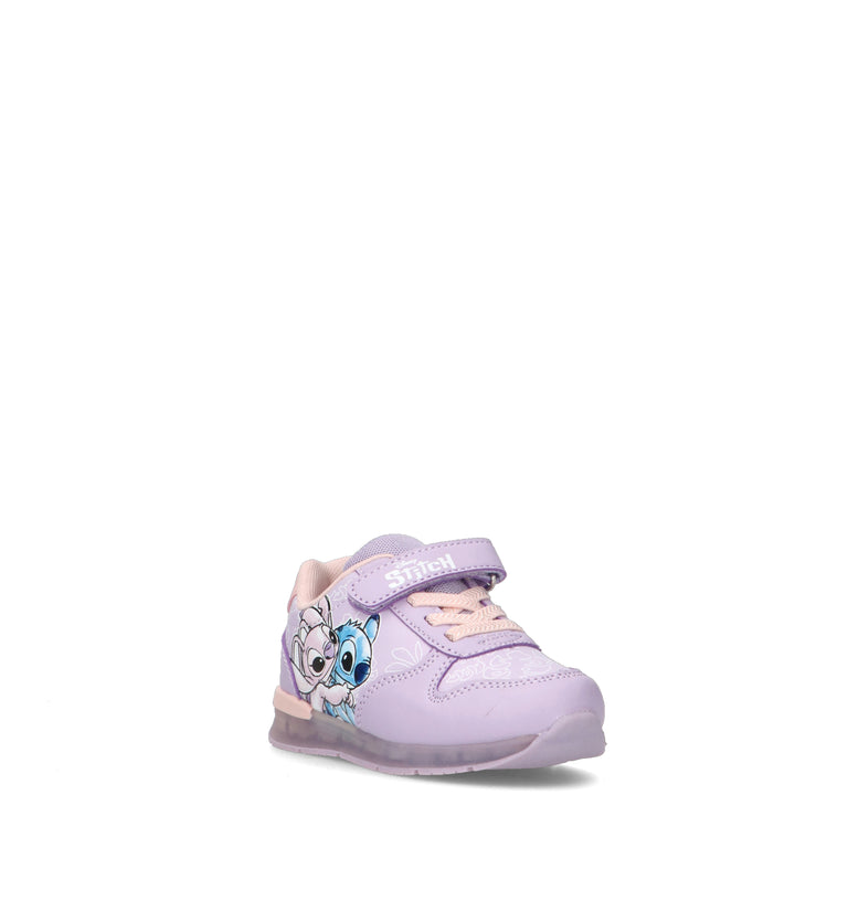 DISNEY Sneaker bimba lilla con luci