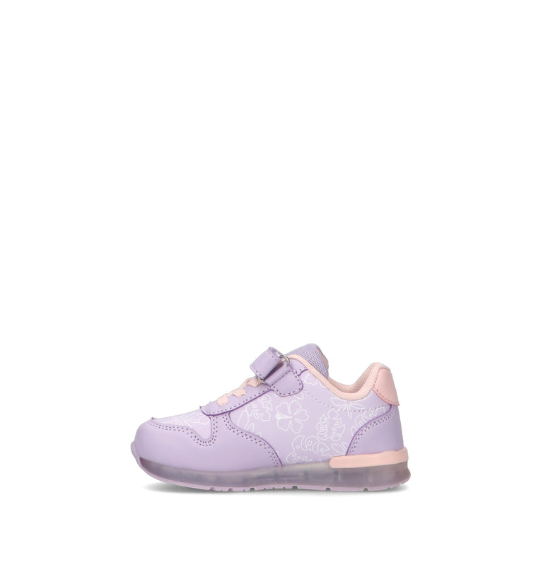 DISNEY Sneaker bimba lilla con luci