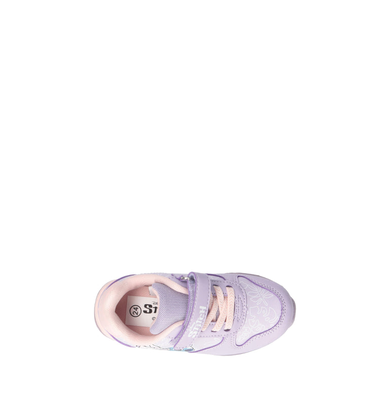 DISNEY Sneaker bimba lilla con luci