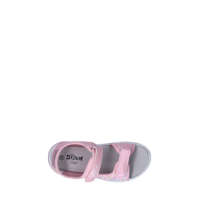 DISNEY Sandalo bimba rosa con luci