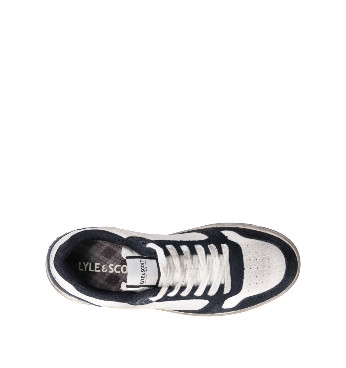 LYLE & SCOTT Sneaker uomo bianca