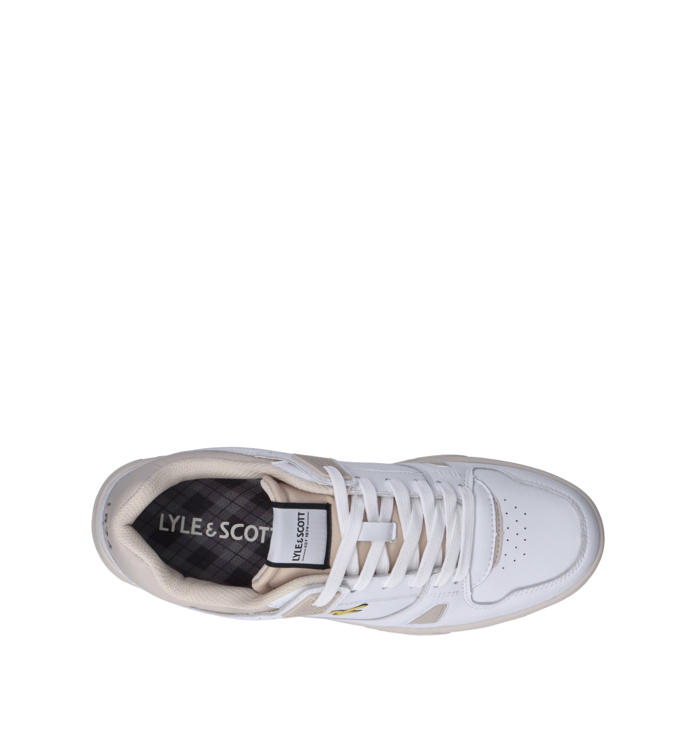 LYLE & SCOTT Sneaker uomo bianca