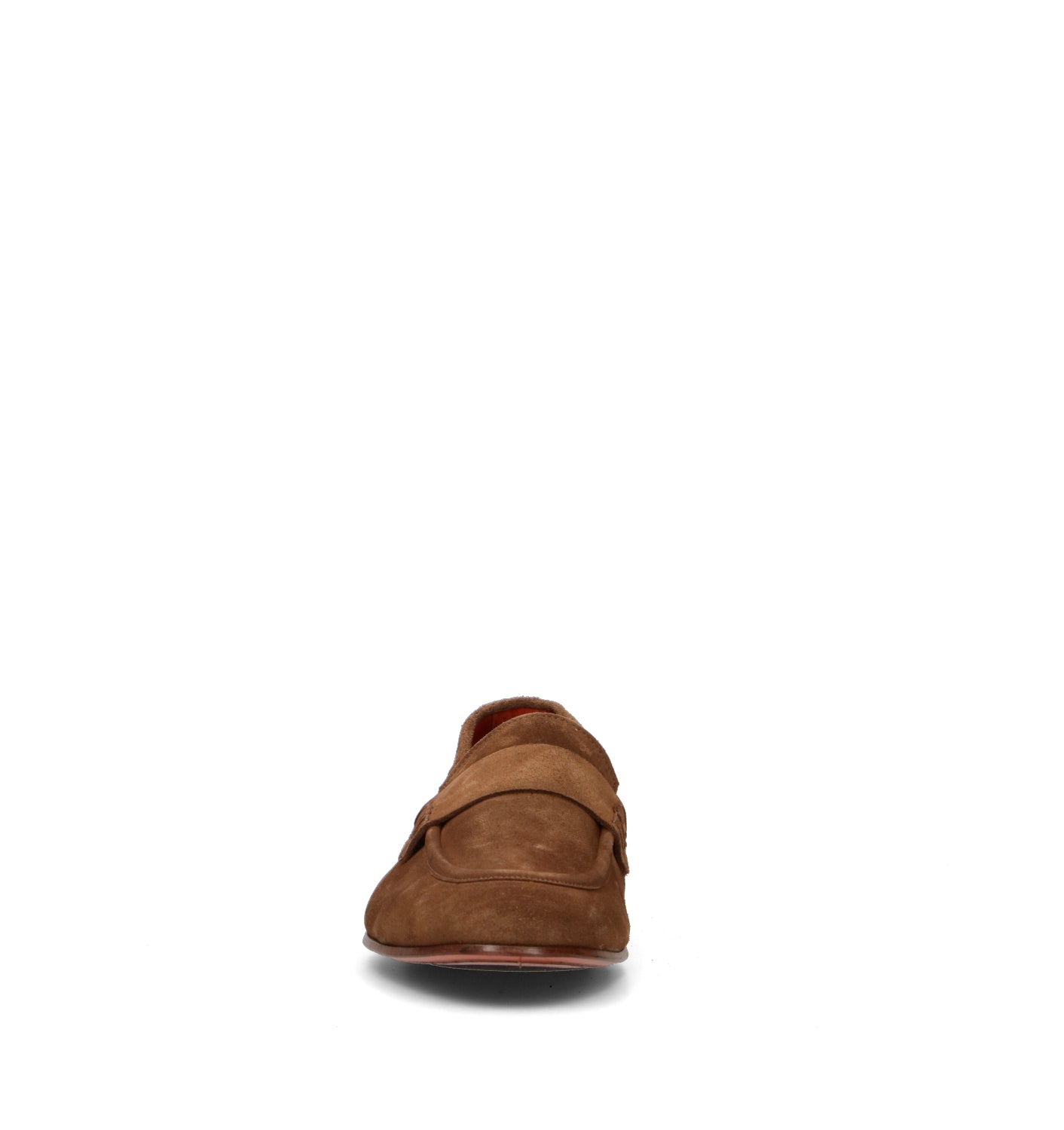 LORENZO TERRA Mocassino uomo marrone in suede