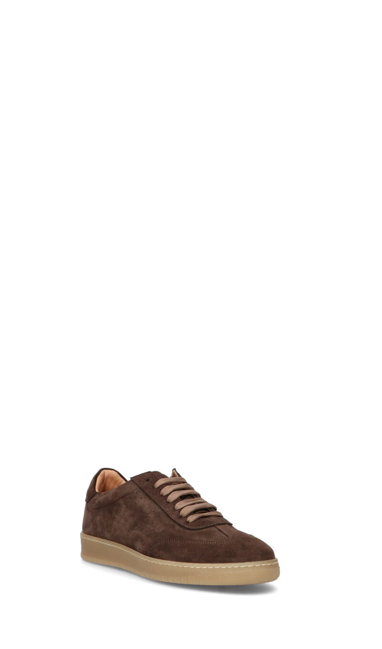 LORENZO TERRA Sneaker uomo testa di moro in suede