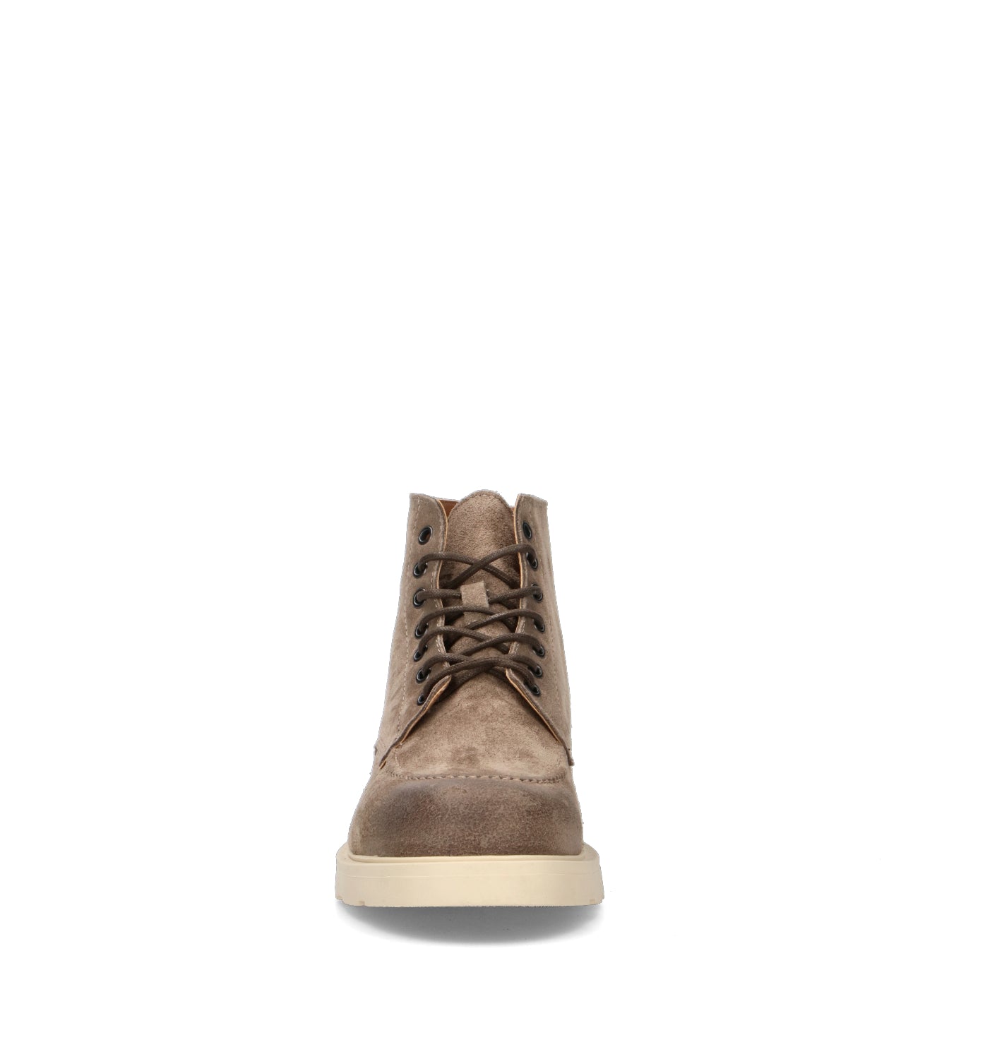 LORENZO TERRA Polacco uomo taupe in suede