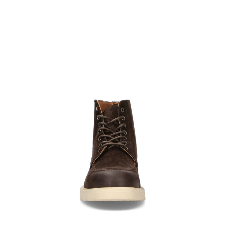LORENZO TERRA Polacco uomo testa di moro in suede