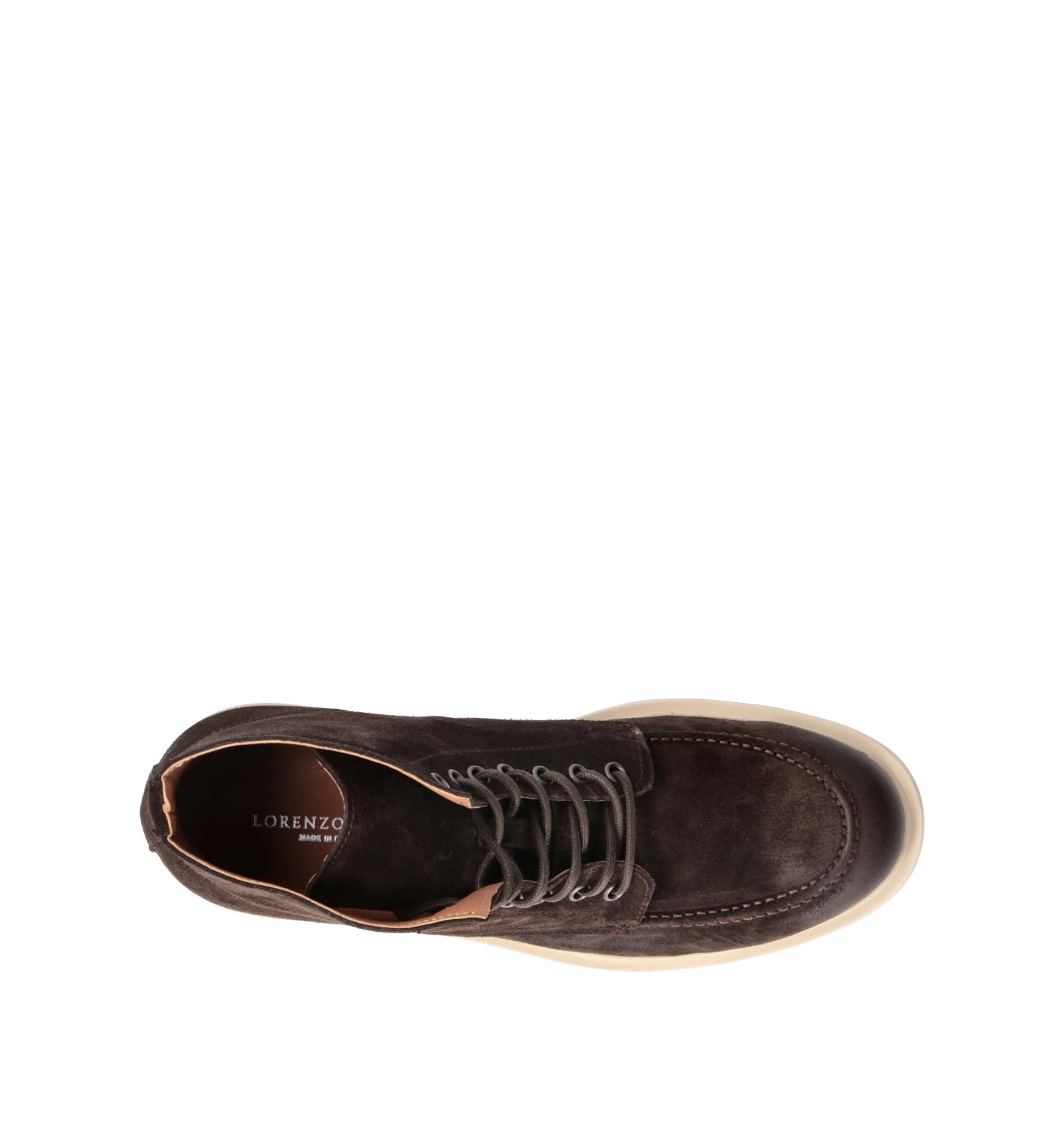 LORENZO TERRA Polacco uomo testa di moro in suede
