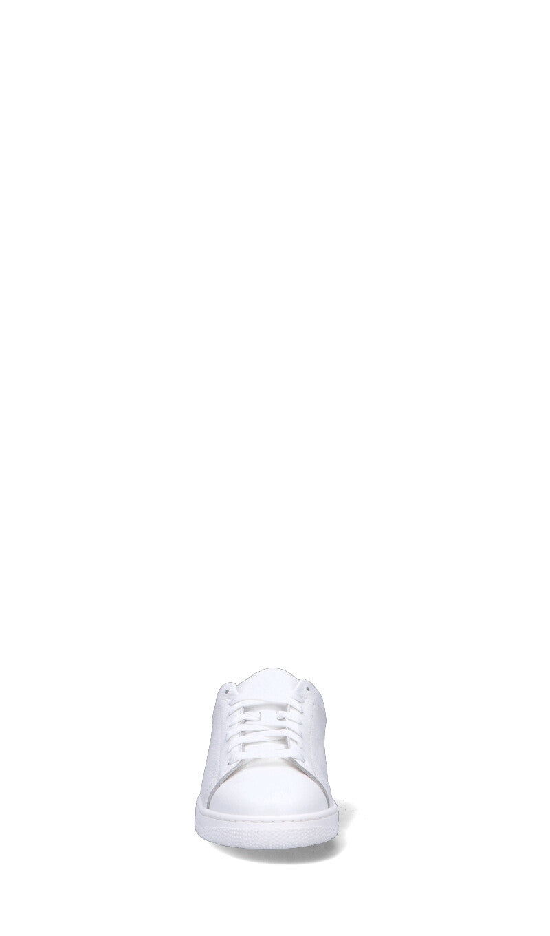 LORENZO TERRA Sneaker uomo bianca in pelle