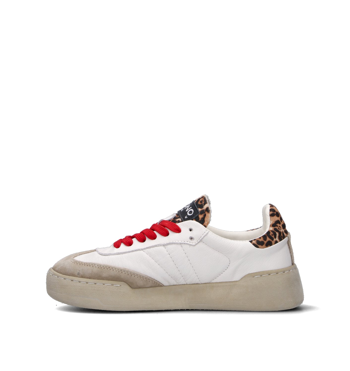 MONOWAY Sneaker donna bianca in pelle