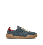 MONOWAY Sneaker uomo blu in suede