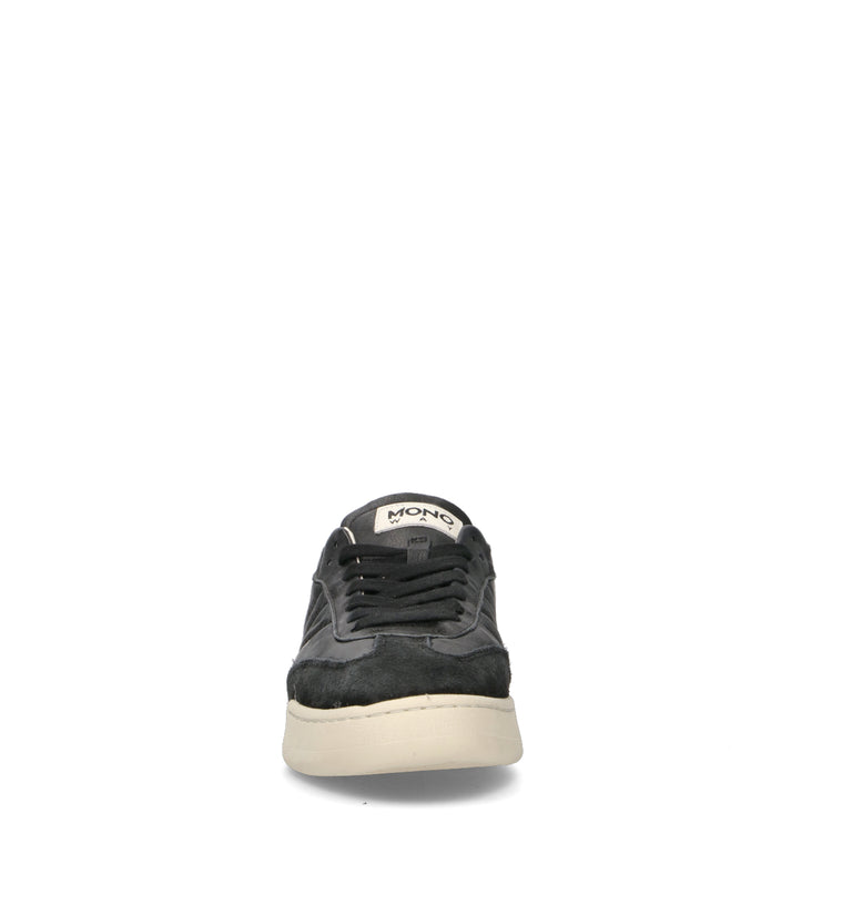 MONOWAY Sneaker uomo nera in pelle