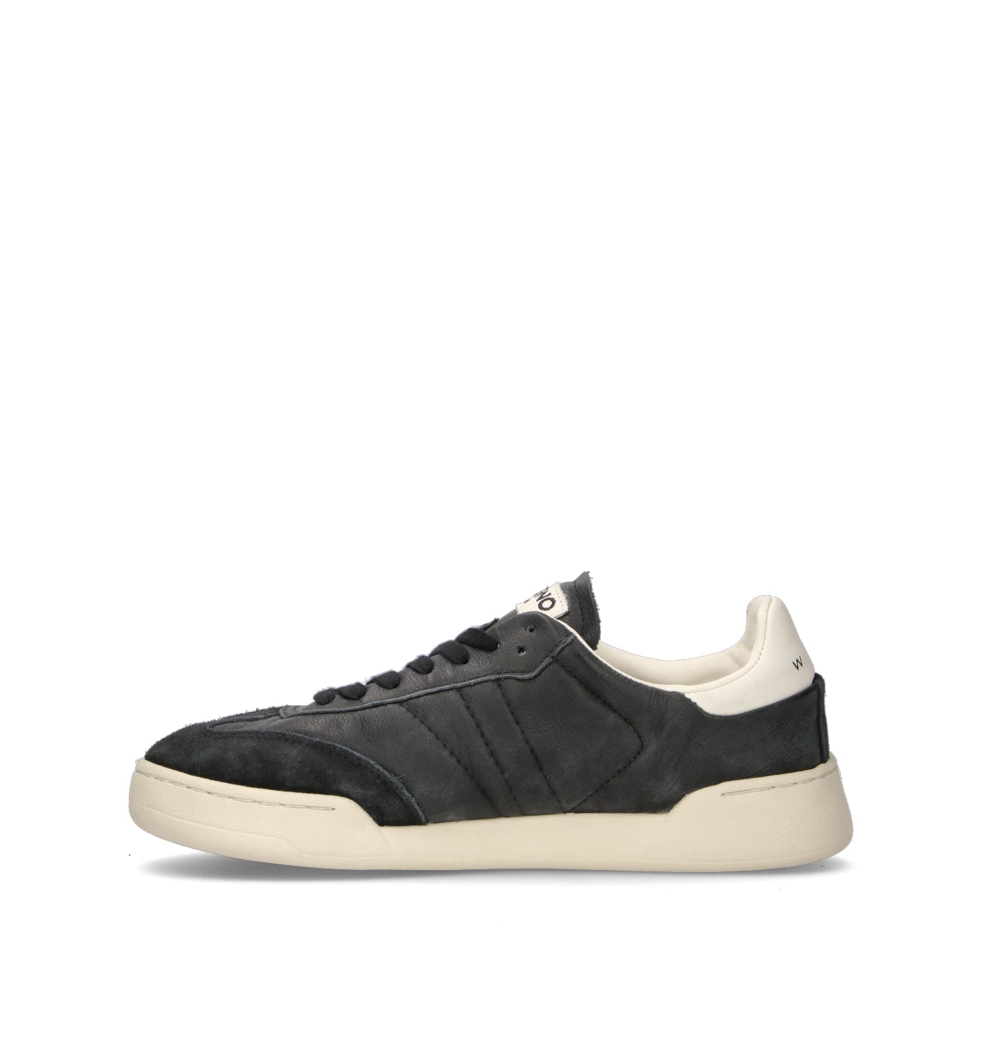 MONOWAY Sneaker uomo nera in pelle