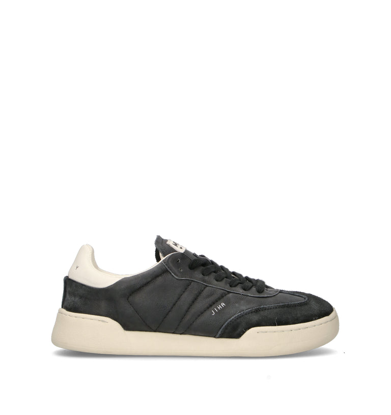 MONOWAY Sneaker uomo nera in pelle