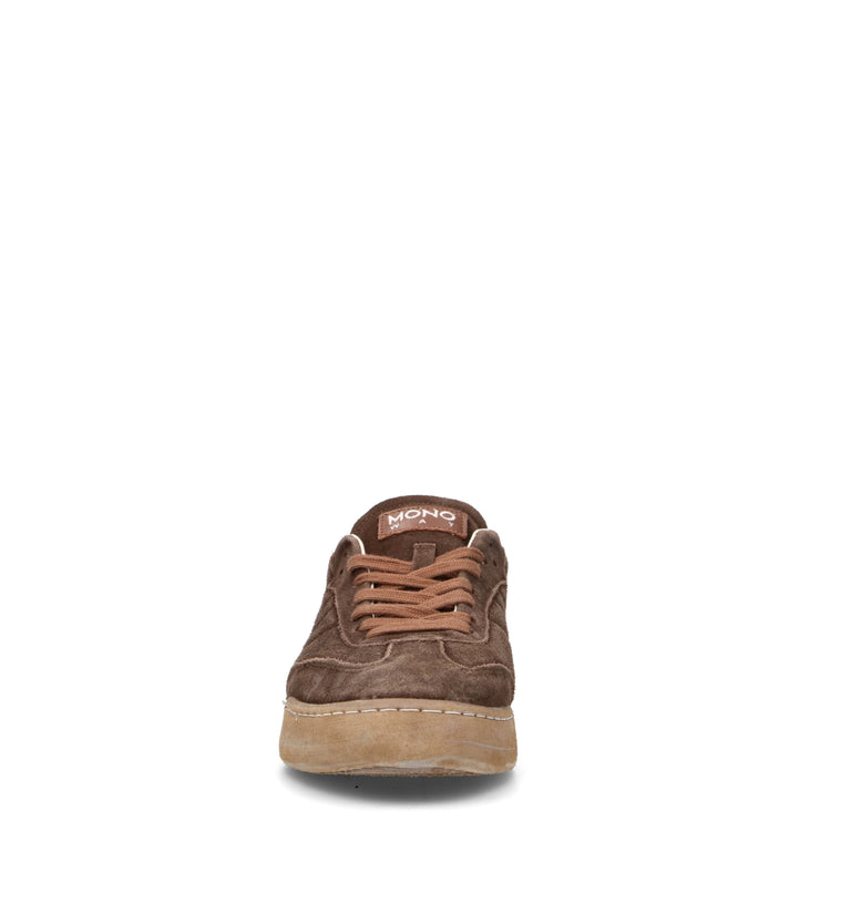 MONOWAY Sneaker uomo marrone in suede