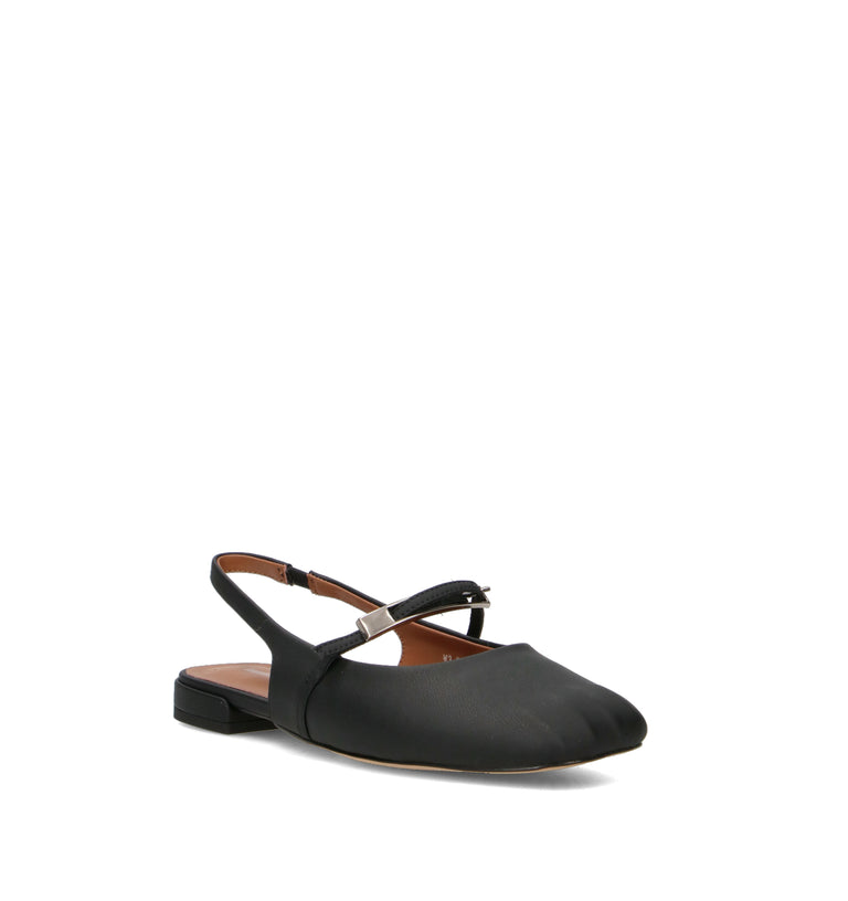 MANUFACTURE D'ESSAI Slingback donna nera