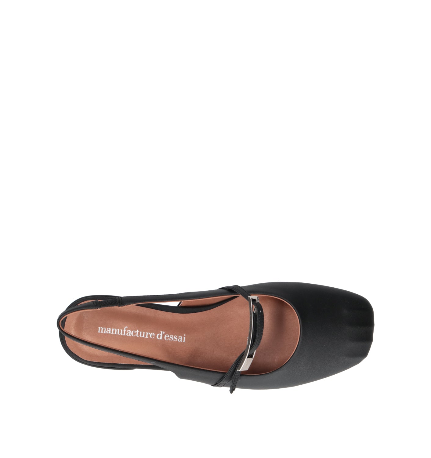 MANUFACTURE D'ESSAI Slingback donna nera
