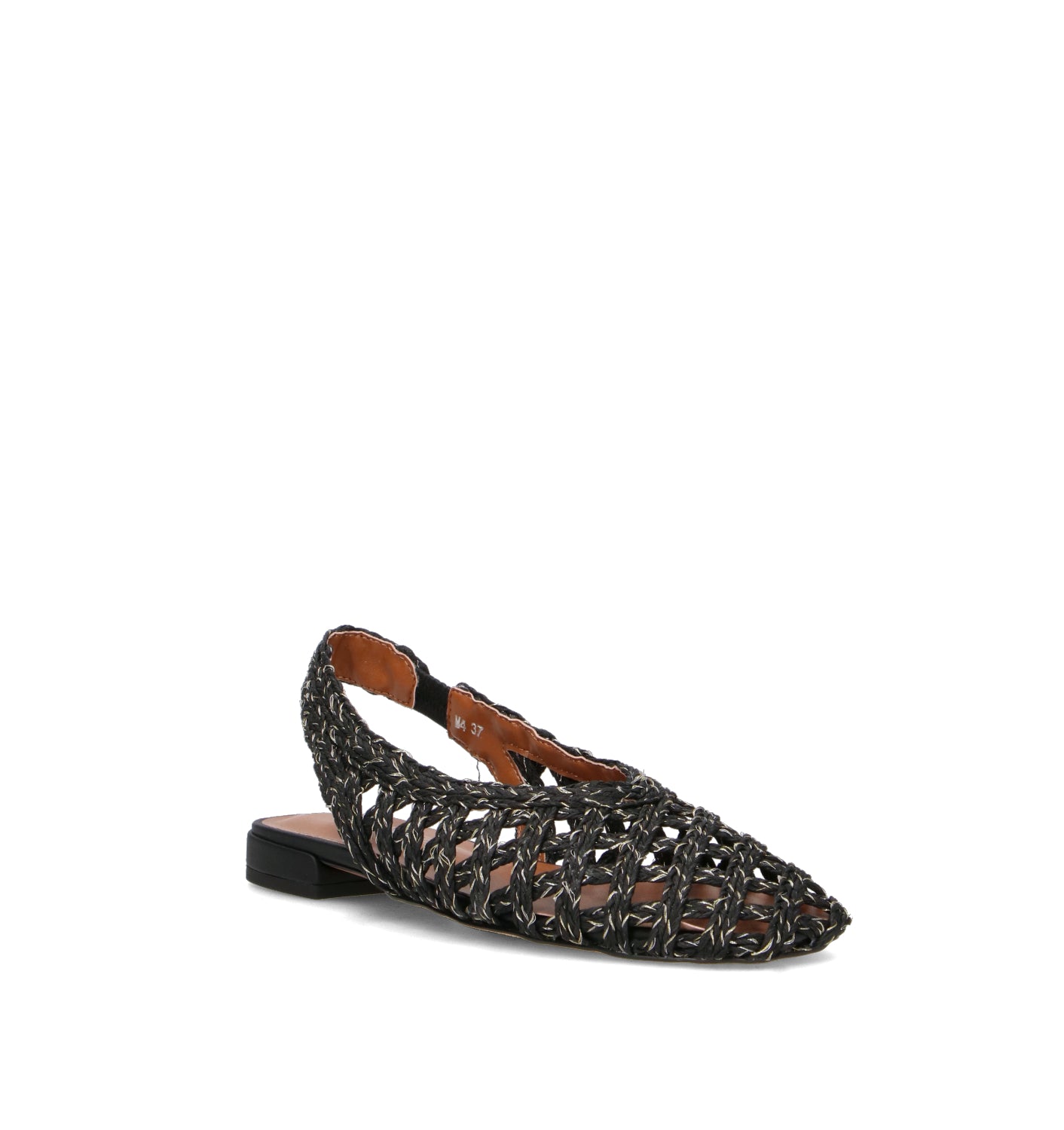 MANUFACTURE D'ESSAI Slingback donna nera