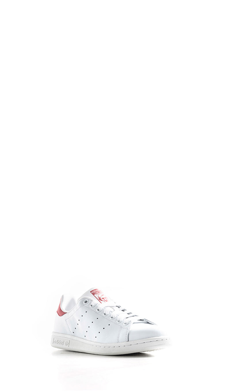 ADIDAS ORIGINAL STAN SMITH Sneaker donna bianca/rossa in pelle